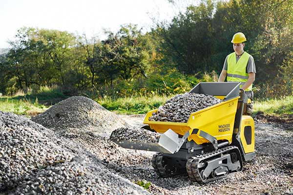 Minidumper leihen zur Erdbewegung