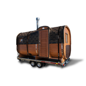 Mobile Sauna leihen / mieten mit Lieferung